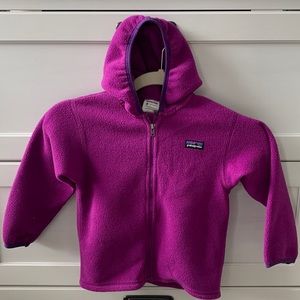 Patagonia hooded fleece